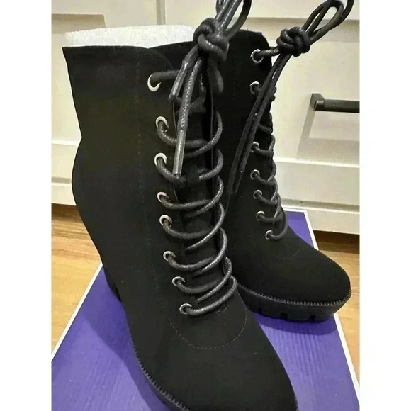 DALE-6 Black Nubuck TOP MODA For Women - Picture 4 of 6